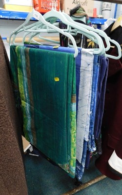 Lot 1720 - Various lengths of fabric, etc., to include...