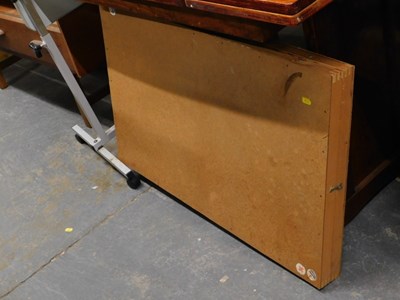 Lot 1538a - A Nobo easel, lacking pegs.