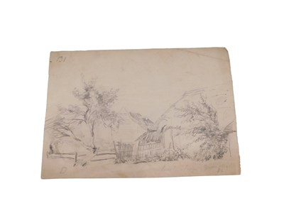 Lot 60 - Thomas Sidney Cooper RA (1803-1902). Pencil...
