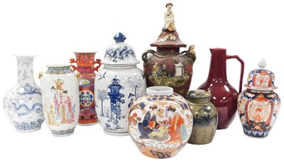Lot 83 - A group of Chinese and other ceramics,...