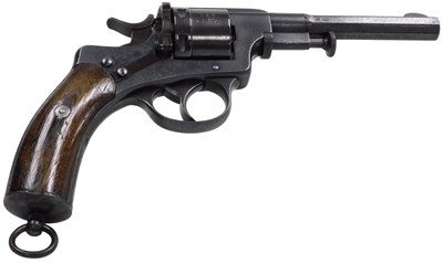 Lot 194 - A Nagant blank firing six shot revolver, No....