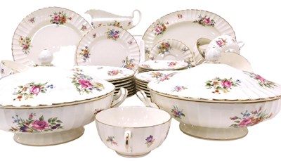 Lot 172 - A Royal Worcester porcelain Rowanoke pattern...