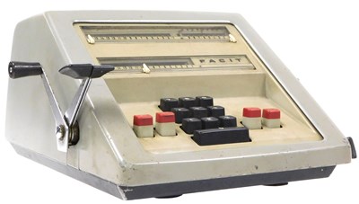 Lot 185 - A Facit adding machine calculator, model no....