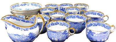 Lot 197 - An early 19thC Miles Mason blue and white...