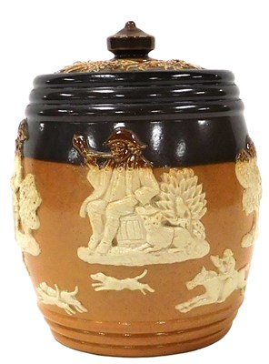 Lot 222 - A Royal Doulton stoneware two-tone harvest...