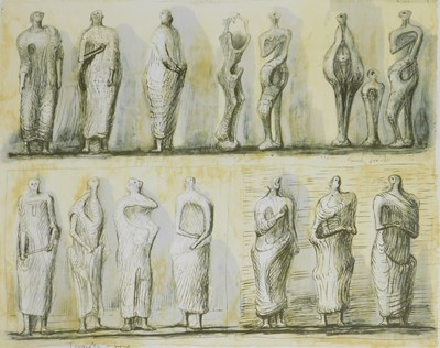Lot 287 - By and after Henry Moore (British 1898-1986)....