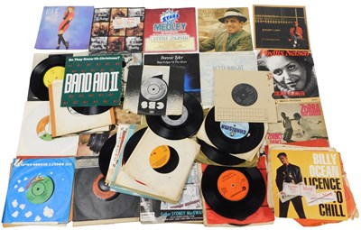 Lot 296 - 1970s and 80s singles, pop and easy listening....