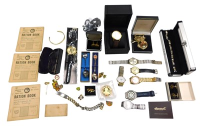 Lot 364 - A group of gentleman's dress wristwatches,...