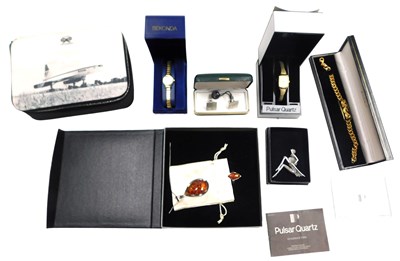 Lot 365 - Costume jewellery, including lady's dress...