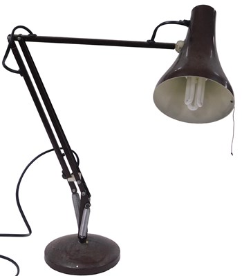 Lot 392 - A Herbert Terry & Sons brown anglepois table...