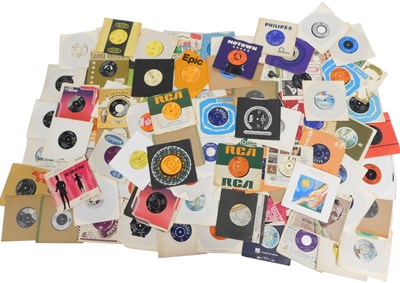 Lot 463 - A collection of 1970s and 1980s 45rpm singles,...