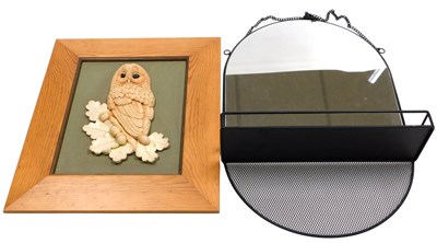 Lot 474 - A Country Sculptures relief picture of a tawny...