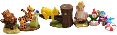 Lot 478 - Two Royal Doulton Winnie the Pooh figures,...