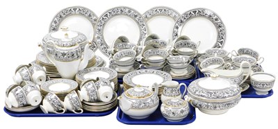 Lot 440 - A Wedgwood porcelain Florentine pattern dinner,...