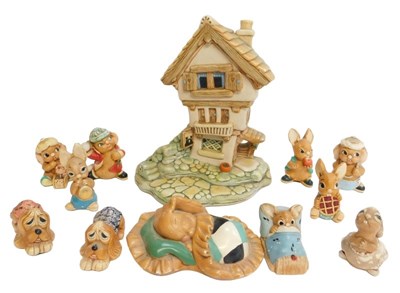Lot 108 - A group of Pendelfin figures and...