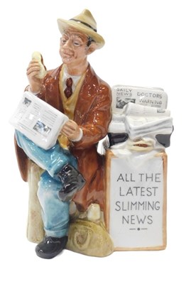 Lot 182 - A Royal Doulton figure modelled as Stop...