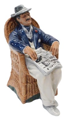 Lot 183 - A Royal Doulton figure modelled as Taking...