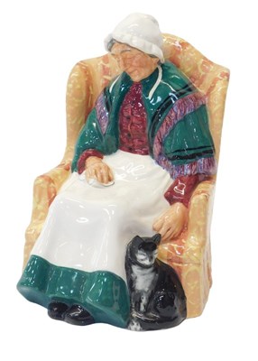 Lot 192 - A Royal Doulton figure modelled as Forty Winks,...
