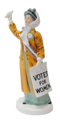 Lot 194 - A Royal Doulton figure modelled as Votes for...