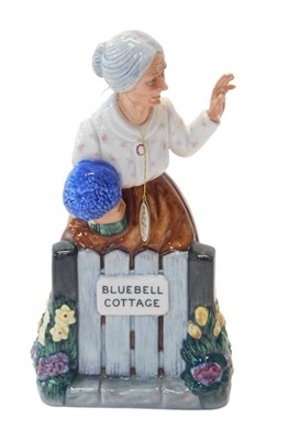 Lot 219 - A Royal Doulton figure modelled as Thank...