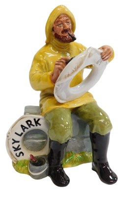 Lot 280 - A Royal Doulton figure modelled as The Boatman,...