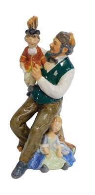 Lot 361 - A Royal Doulton figure modelled as The Puppet...