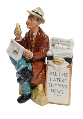 Lot 364 - A Royal Doulton figure modelled as Stop...