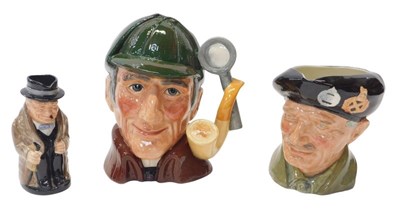 Lot 116 - A Royal Doulton pottery character jug,...