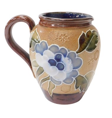 Lot 121 - A Doulton Lambeth Slaters Patent cream jug,...