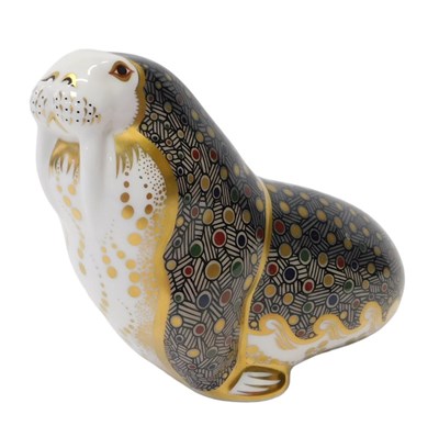 Lot 124 - A Royal Doulton porcelain paperweight modelled...