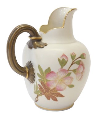 Lot 209 - A Royal Worcester porcelain jug, dated...