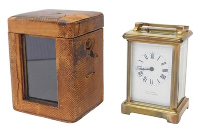 Lot 29 - A JA Haskell Ipswich and Paris brass cased...