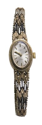 Lot 86 - A Rotary 9ct gold bicolour lady's wristwatch,...