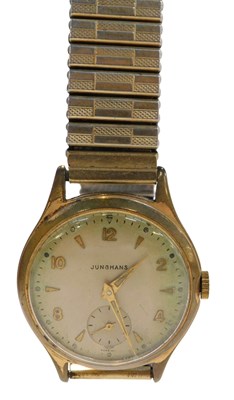 Lot 59 - A Junghans gold plated gentleman's wristwatch,...