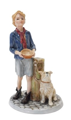 Lot 300 - A Royal Doulton figure modelled as Please...
