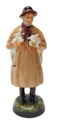 Lot 304 - A Royal Doulton figure modelled as Lambing...
