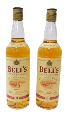 Lot 312 - Two bottles of Bell's Extra Special Old Scotch...