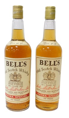 Lot 313 - Two bottles of Bell's Extra Special Old Scotch...
