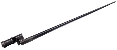 Lot 191 - A Russian 1891 pattern socket bayonet, stamped...