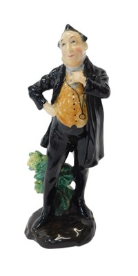 Lot 417 - A Royal Doulton figure modelled as Pecksniff,...