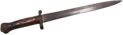 Lot 190 - A Lee-Medford type 2 bayonet, the grip stamped...