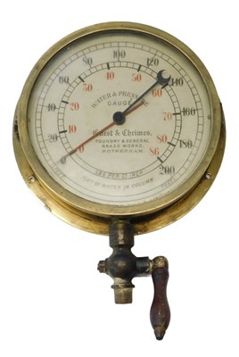 Lot 328 - A Guest and Chrimes Foundry and General Brass...