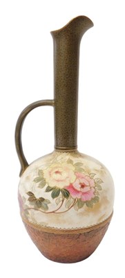 Lot 335 - A late 19thC Doulton Burslem pottery ewer, the...