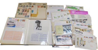 Lot 348 - A group of first day covers, together with...