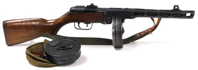 Lot 612 - By Tender. A deactivated Russian sub machine...