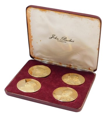Lot 170 - A set of four John Pinches London Winston...