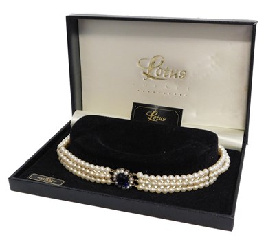 Lot 447 - A string of Lotus Royale simulated...