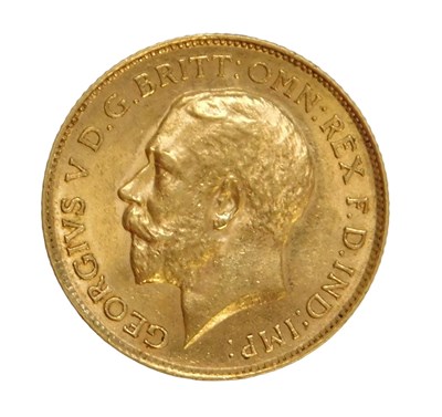 Lot 234 - A George V half gold sovereign dated 1912.