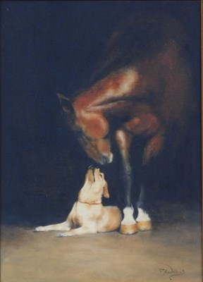 Lot 465 - M Williams (20thC School). Study of a Golden...