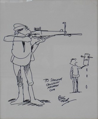 Lot 469 - Bill Tidy (1933-2023). Study of a gentleman...